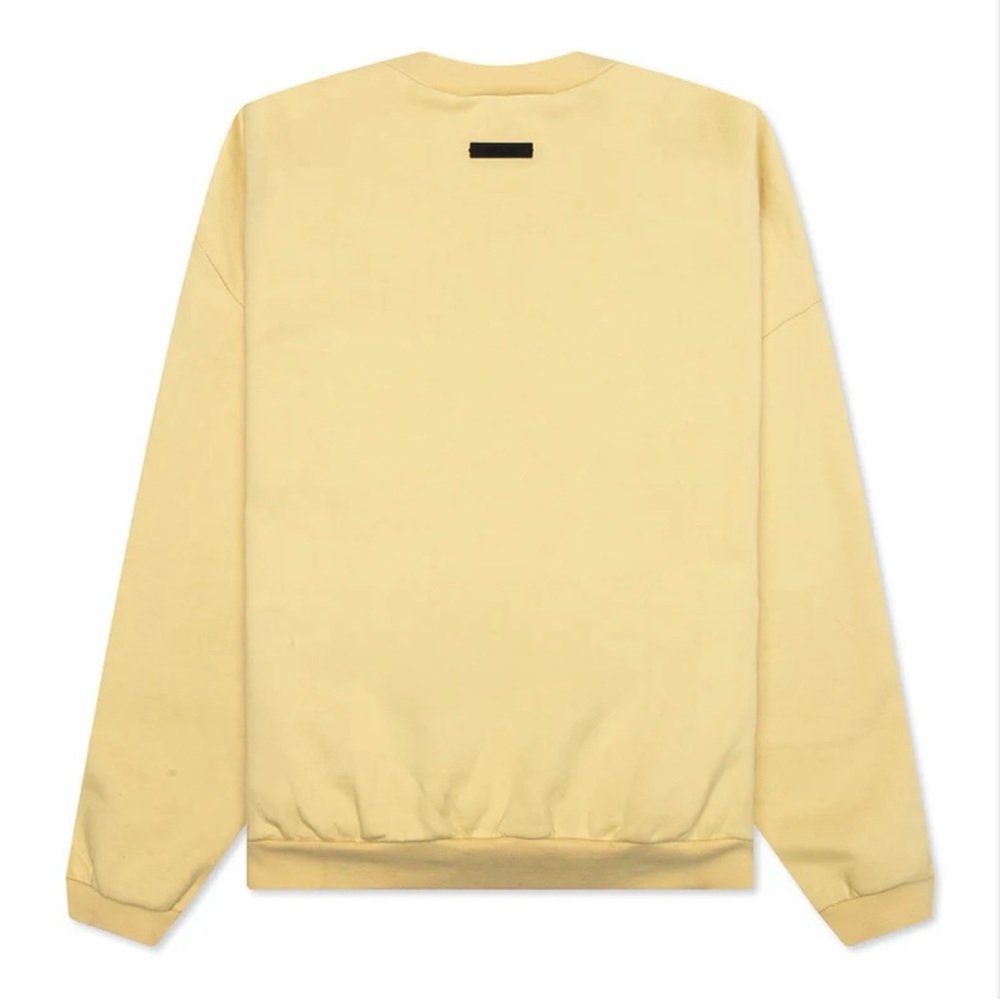 FEAR OF GOD ESSENTIALS Crewneck in Light Yellow - Picture 2 of 3